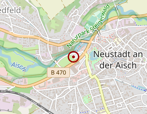 Karte: Ambulanter Pflegedienst des BRK Neustadt/Aisch - Bad Windsheim