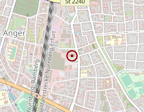 Karte: medi train Krankengymnastik