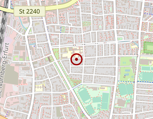 Karte: Physiotherapie am Ohmplatz Schäfer Ulli