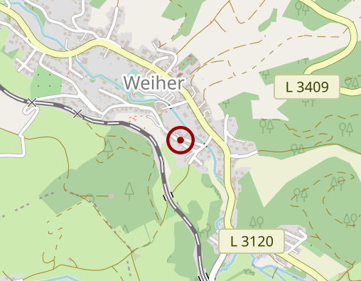 Karte: Ev. Kirch. Zweckverband Diakoniestation Südlicher Odenwald