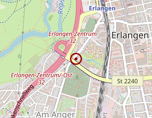 Karte: Private Berufsfachschulen für Physiotherapie und Massage