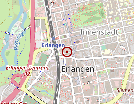 Karte: Beilein Erlangen