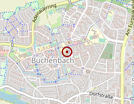 Karte: AWO Sozialzentrum Erlangen