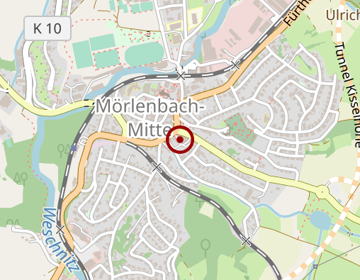 Karte: Caritas-Sozialstation Mörlenbach-Weschnitztal