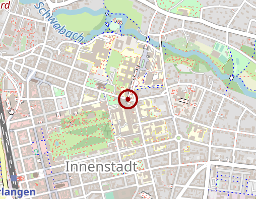 Karte: Universitätsklinikum Erlangen