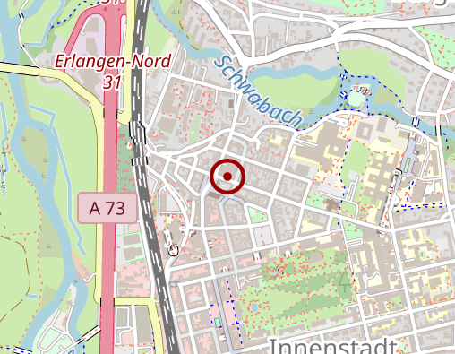 Karte: Berghammer med. Podologin