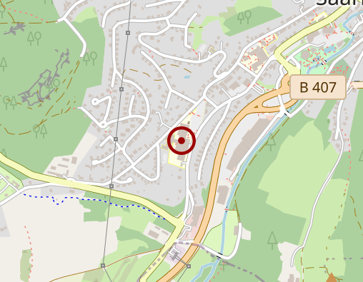 Karte: Kreiskrankenhaus St. Franziskus Saarburg GmbH