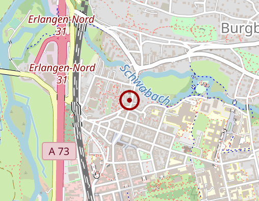 Karte: Psychotherapeutische Praxisgemeinschaft Claus Storch Dipl.-Psych. Psychologische Psychotherapeuten