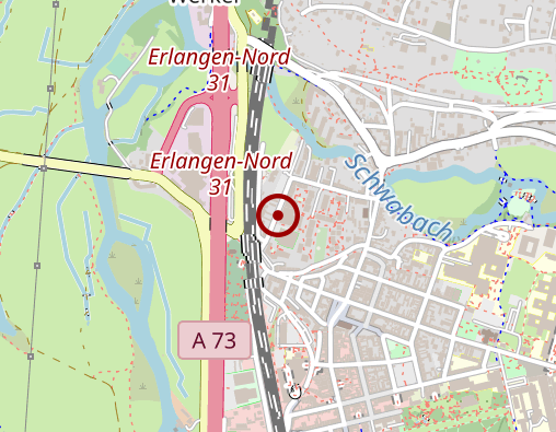 Karte: Bestattungen Bernhardt