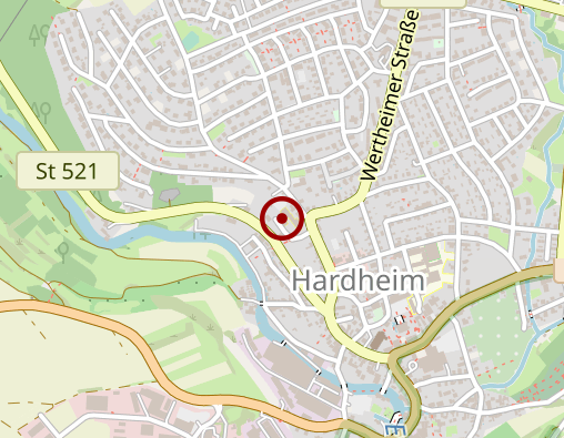 Karte: Krankenhaus Hardheim