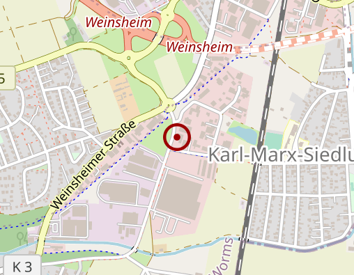 Karte: Schlossmeister Schlüsseldienst und Türöffnungen Worms GmbH