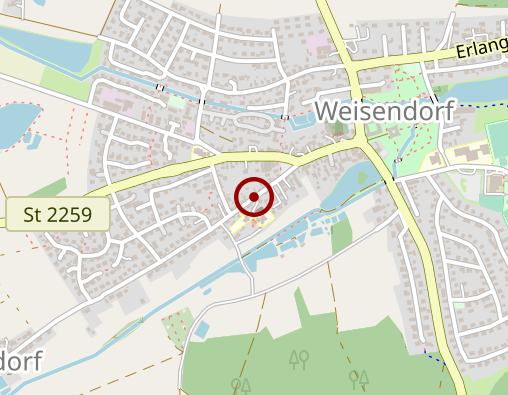 Karte: Diakoniestation Weisendorf