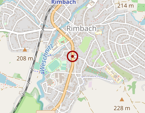 Karte: Helfende Hände Inh. Hanne Luise Heinl Tagespflege