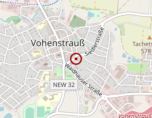 Karte: Logopädiepraxis Christine Rackl staatlich geprüfte Logopädin