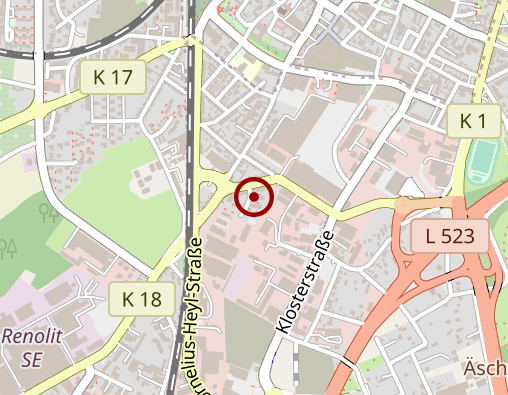 Karte: Sozialstation St. Lioba Alten- und Krankenpflege