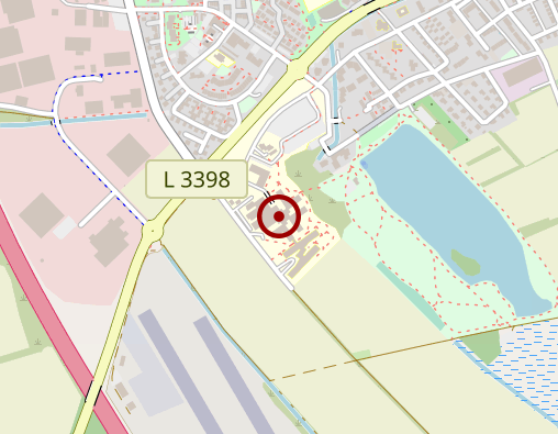 Karte: Kreiskrankenhaus Bergstraße - eine Einrichtung des Universitätsklinikums Heidelberg -