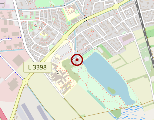 Karte: Entspannung am Bruchsee