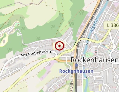 Karte: Westpfalz-Klinikum GmbH - Standort IV Rockenhausen