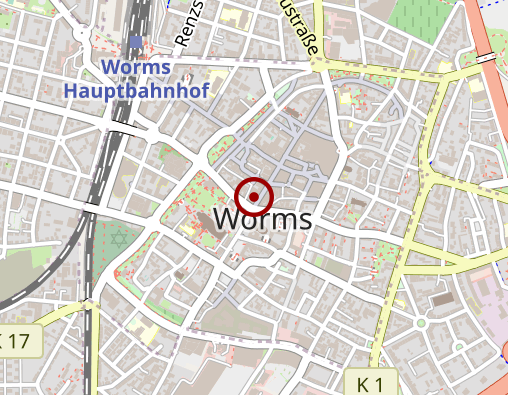 Karte: farma-plus Apotheke Worms