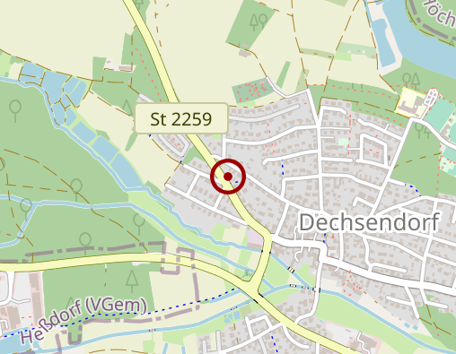 Karte: Praxis für Physiotherapie Dechsendorf Physiotherapie