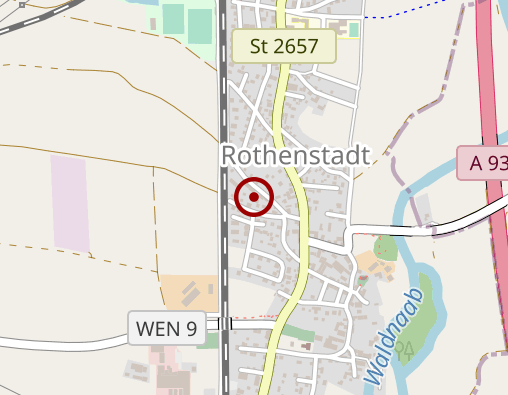 Karte: Schlüssel-Aufsperrdienst Weiß