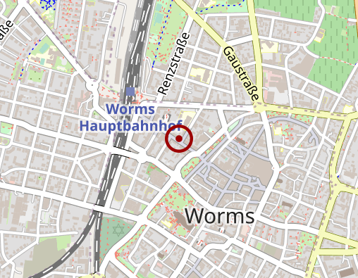 Karte: Carmeliter Apotheke