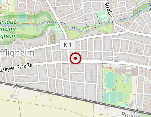 Karte: Pflege- und Hilfsdienst e.V. Sozialstation Worms