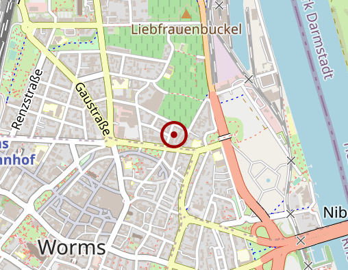 Karte: DRK Tagesklinik Worms