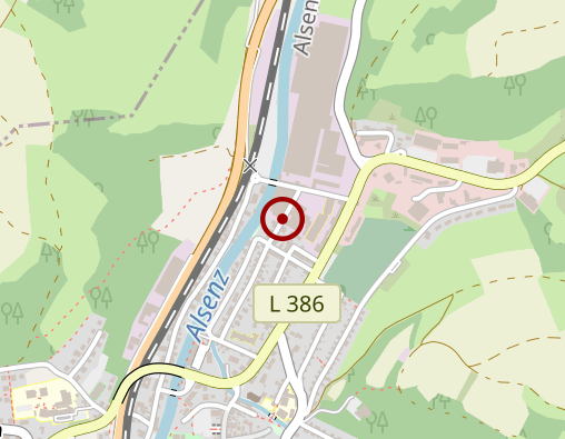 Karte: Zoar - Wohnanlage