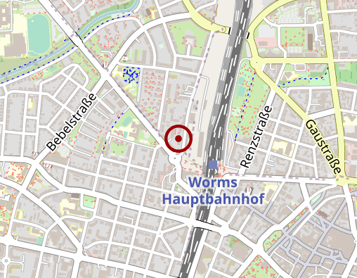 Karte: Wellness Massage Worms