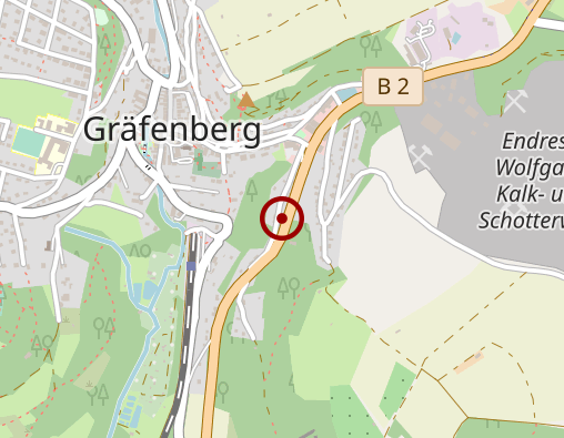 Karte: Arbeiter-Samariter-Bund Landesverband Bayern e.V. OV Fränkische Schweiz