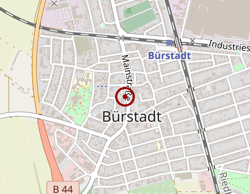 Karte: Pflegedienst Bergstraße Kanthavathany Selvanathan