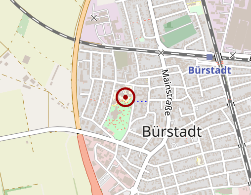 Karte: Caritasverband Darmstadt e.V. Altenpflegeheim St Elisabeth