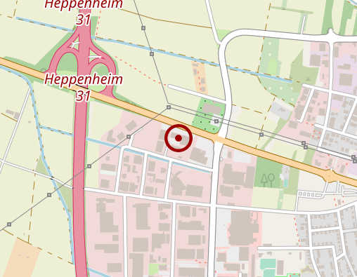 Karte: Therapie- u. Fortbildungszentrum Bergstr. GbR M. Goebel, A. Montanus