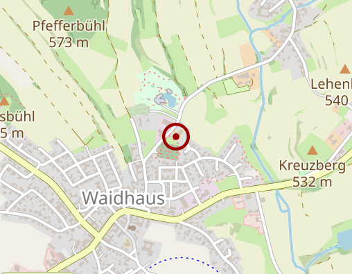 Karte: Seniorenhaus im Naturparkland