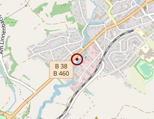 Karte: Pflegedienst Gudrun Millhoff