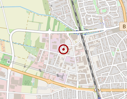 Karte: Betreuungsgruppe "Café Memory", Biblis