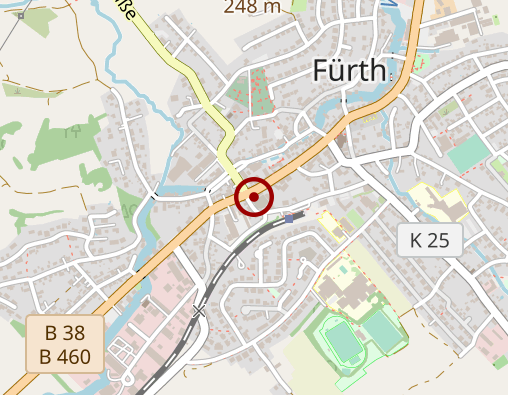 Karte: Klammrodt Anita