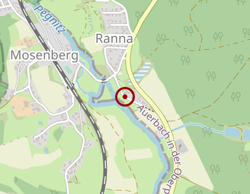 Karte: Pflegezentrum Auerbach-Ranna