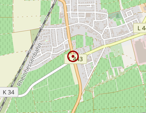 Karte: Dignicare Pflege GmbH Pflegedienst Monsheim