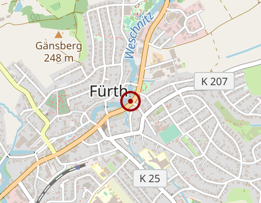 Karte: Zeiß Bestattungsinstitut