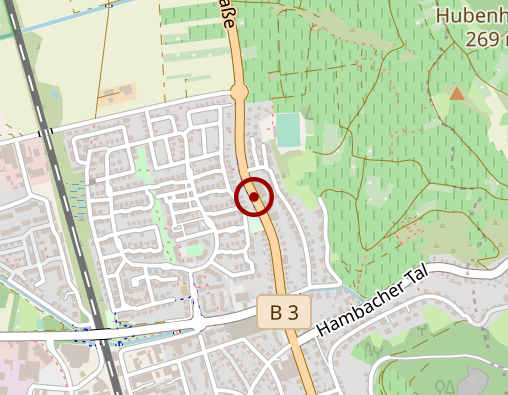 Karte: Betreuungsgruppe "Begegnungen", Heppenheim, Caritas-Sozialstation