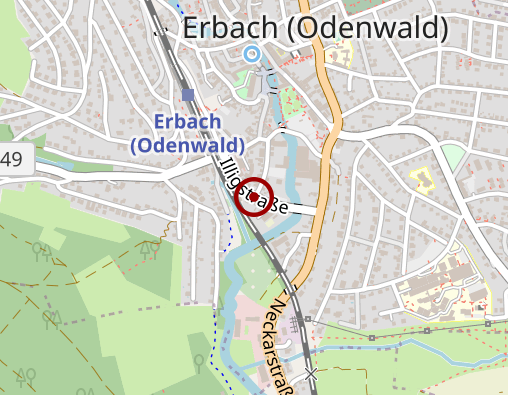 Karte: DRK KV Odenwaldkreis e.V.