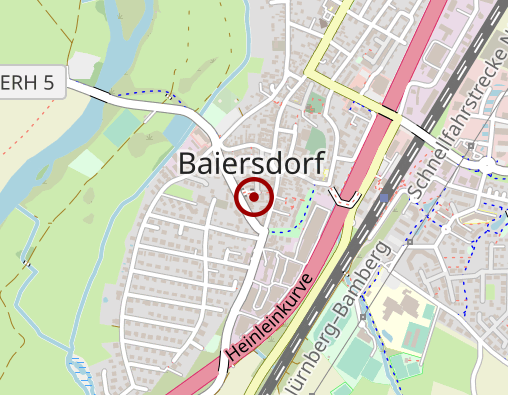 Karte: Hypnose & Therapie Baiersdorf Manuela Rechbauer