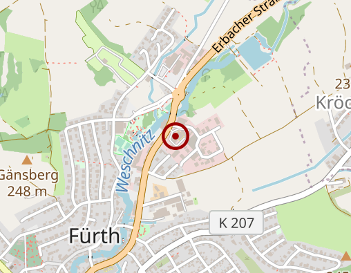 Karte: Behindertenhilfe Bergstraße