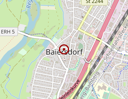 Karte: Diakoniestation Baiersdorf