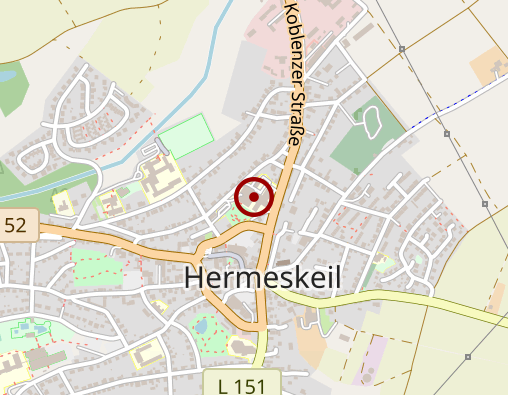 Karte: St. Josef-Krankenhaus Hermeskeil