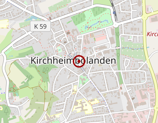 Karte: Prot. Altenhilfe Westpfalz PAW Tagespflege Am Mozartbrunnen Teilstationäre Pflege