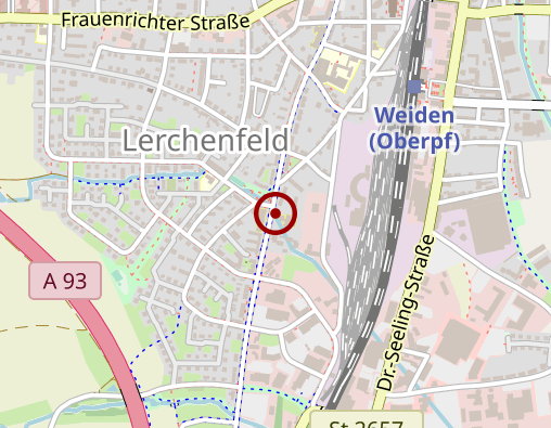 Karte: AWO Seniorenheim Hans Bauer