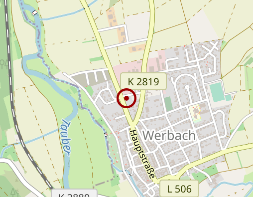 Karte: Baumann Michaela Heilpraktikerin